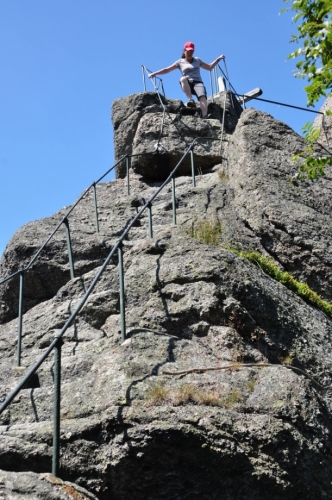 Triptych výstupu na Ořešník končíme touto fotkou.