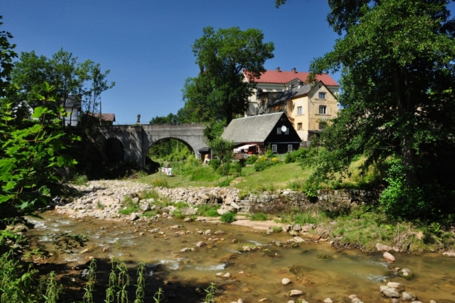 Most přes Smědou.