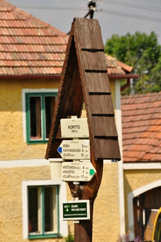 Rozcestník.