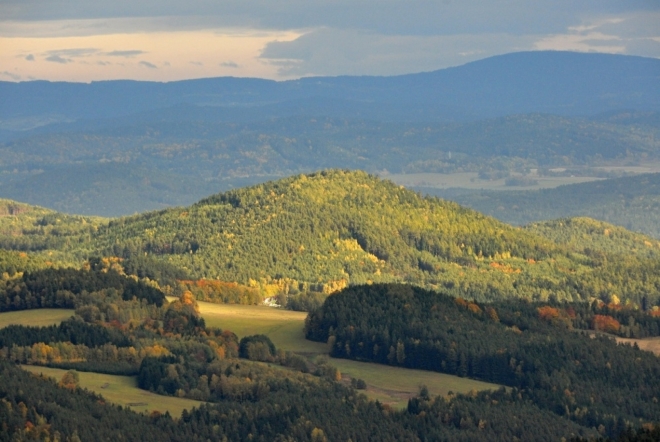 Kraví hora (796 m n. m.).
