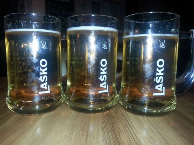 Slovinské pivo Laško