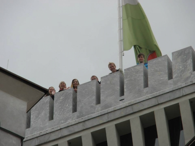 Vrcholovka na hradě