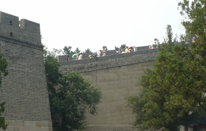 Čínská zeď u brány