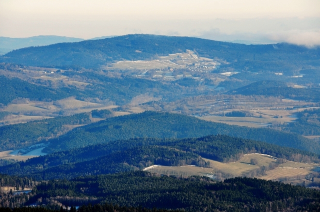 Libín v modrém.