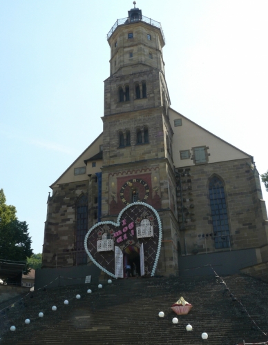 Kostel sv. Michala ve Schwäbisch Hallu