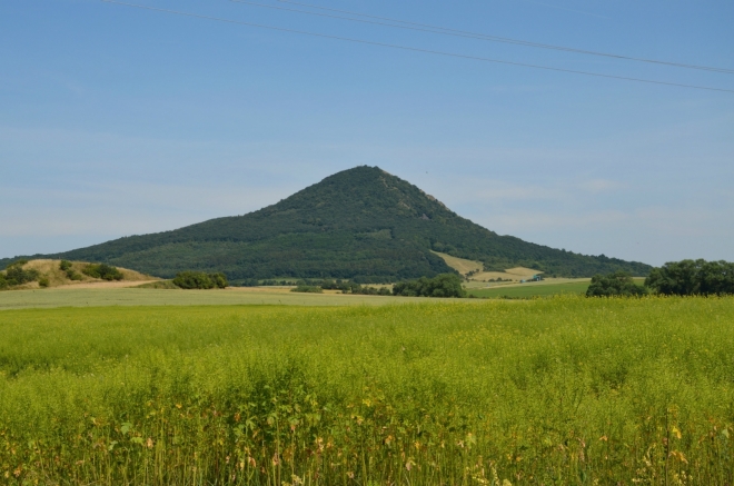 Lovoš ze silnice do Velemína