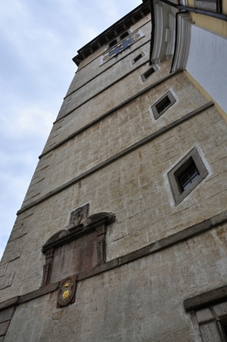 Úctihodná výška věže - 51 m.