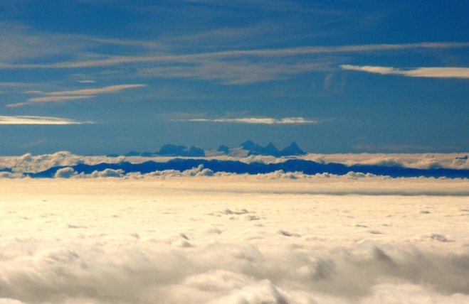 Dachstein. Pouhým okem toho vidět opravdu moc nebylo, jen když osolíte softwarovou úpravu něco málo vyleze.