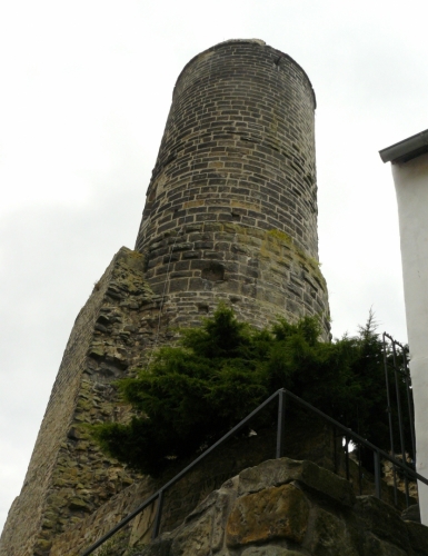Věž zespoda