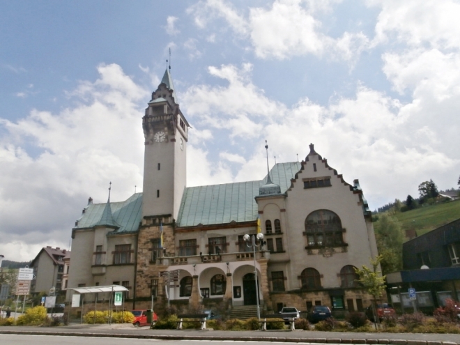Secesní radnice