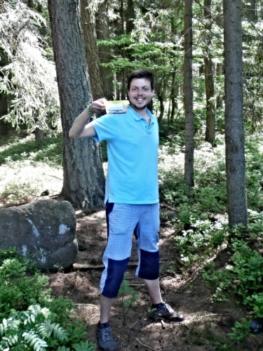 Honzův nález kešky