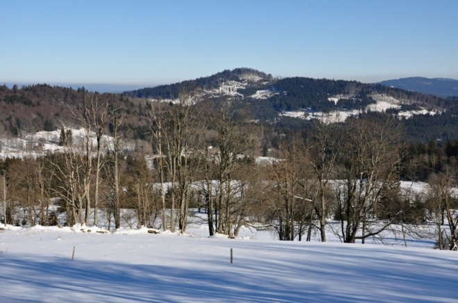Spáleniště a Stožec.
