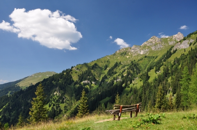 Vysokohorská idylka.
