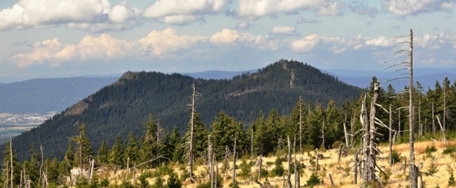 Ostrý panorama.