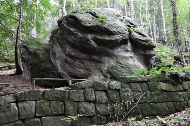 Lilienstein - Südaufsteig.