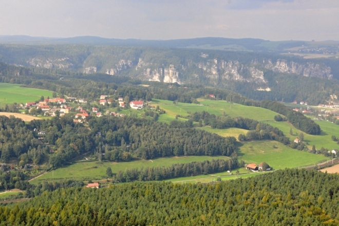 Vzdálené Bastei.
