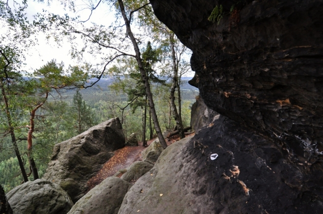 Pod Kleiner Winterbergem (499 m n. m.).