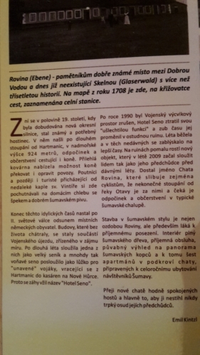 Hotel Seno, aneb jak to bylo s chalupou na Rovině.