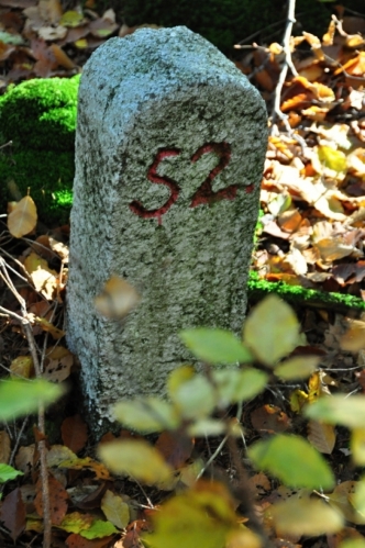 Mezník hřebene.