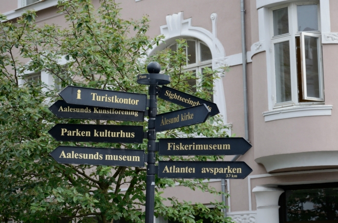 Ålesund kirke, to je náš další cíl.
