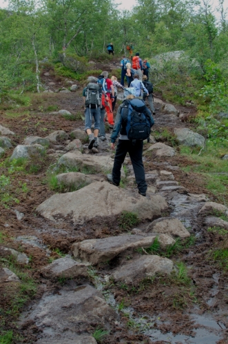 Počet návštěvníků Trolltungy prý mezi lety 2009 a 2014 vzrostl z 500 ročně na 40 000 ročně. Odhad za rok 2015 si na základě dnešního pochodu udělat netroufáme, ale můžeme konstatovat, že asi tak každý dvacátý návštěvník je Čech.