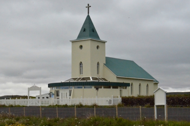 Kostel v Reykjahlíðu