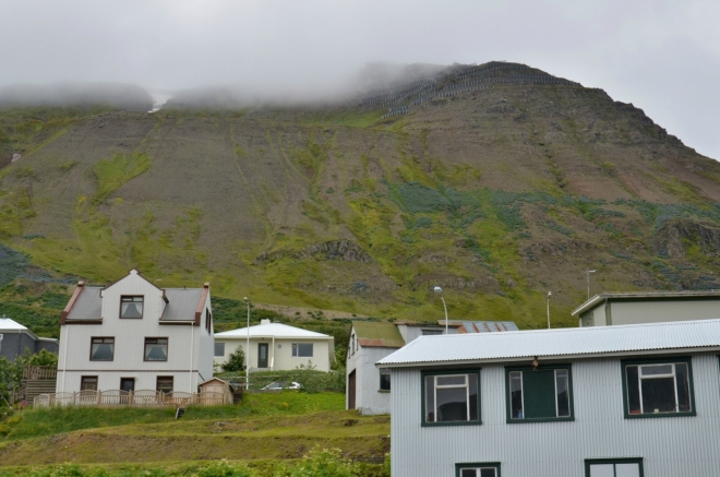V Siglufjörðuru pod horami