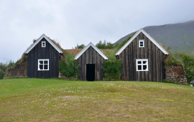 Trávový domeček Nýibær