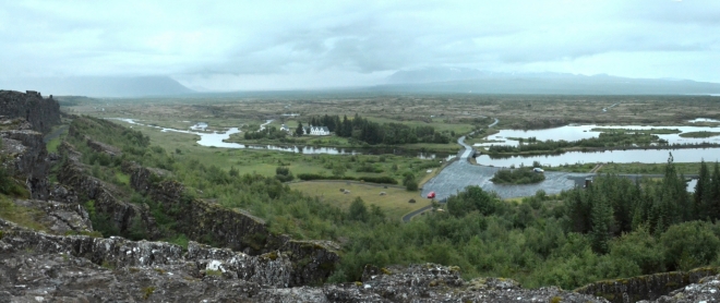 Panorama Thingvelliru