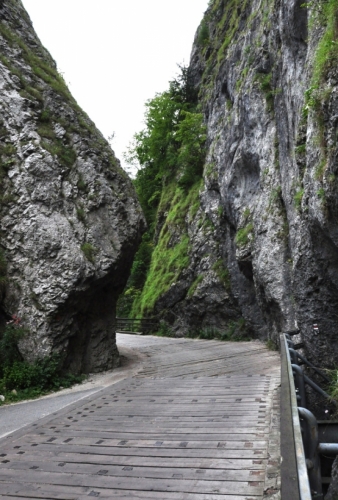 Kaňon je nejužším na Slovensku (3,4 m).