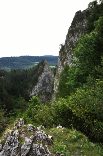 Z vyhlídky.