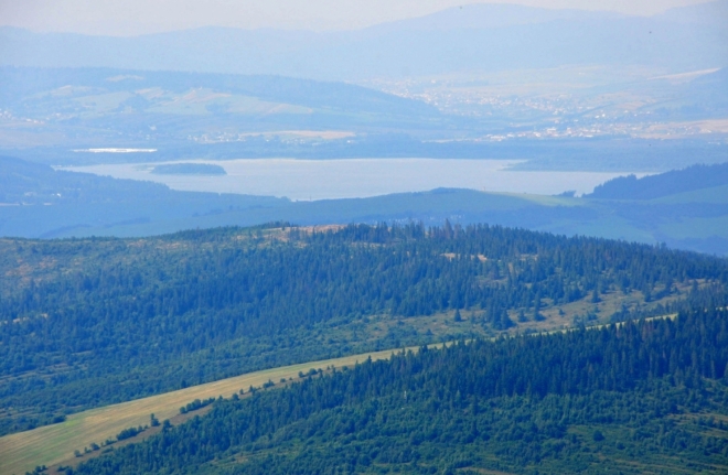 Oravská přehrada.