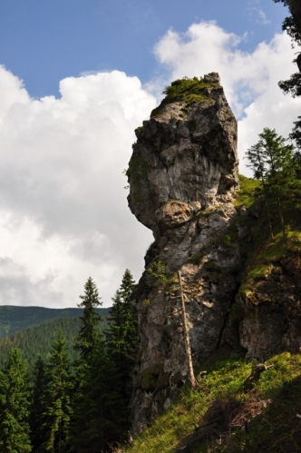 Ostrý grúň (1 216 m n. m.).