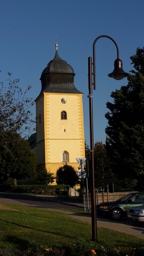 Přimda, kostel sv. Jiří.
