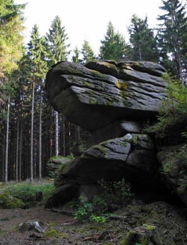 Na Skalkách (769 m n. m.).
