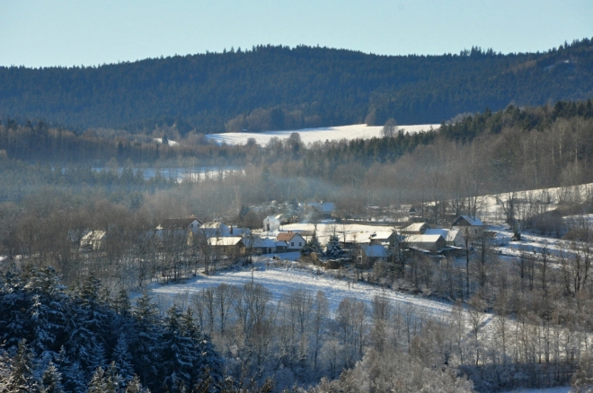 Lažišťka a Rohanovský vrch.