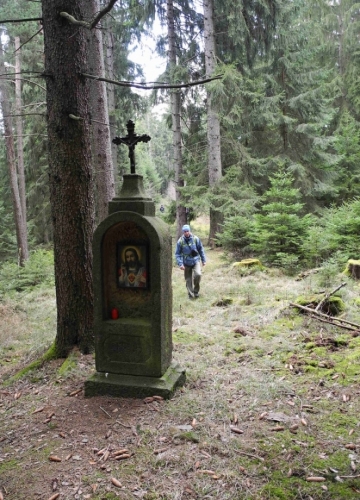 Vrch Hrubec.