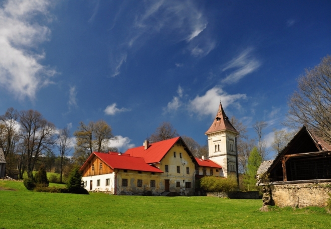 Kostel u Gerlovo Dvora.