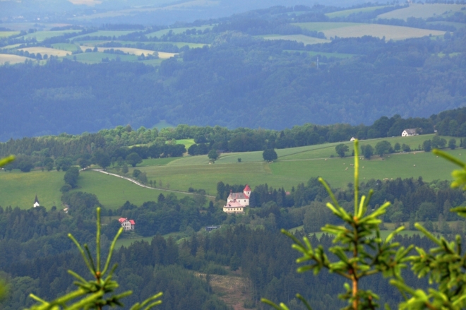 Kostel sv. Huberta na Benecku.