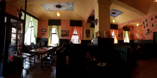 V restauraci Korunní princ...