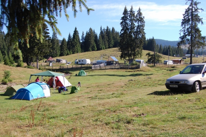 Kempování je na Padisu zdarma, ovšem ne všude se smí stan stavět. Planina se využívá pro pastvu skotu a koní.