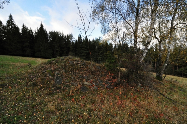 Val pod vrcholem Sedla.
