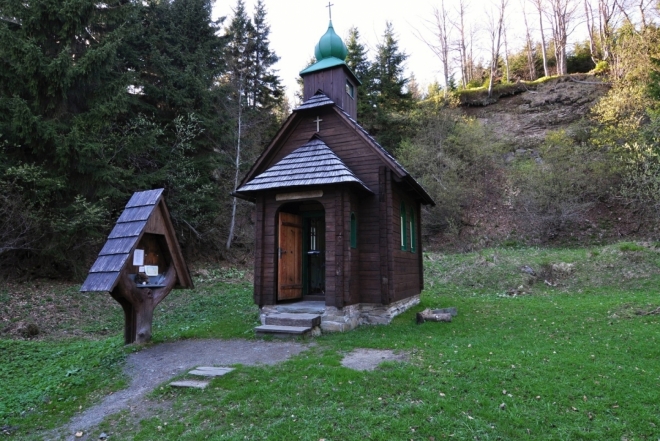Kaple slouží jako pamatník obětem jesenických hor.