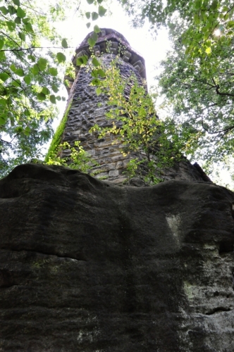 Rozhledna Pfaffenstein.