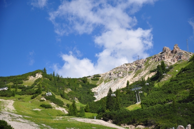 Vzhůru na Monte Cristallo...