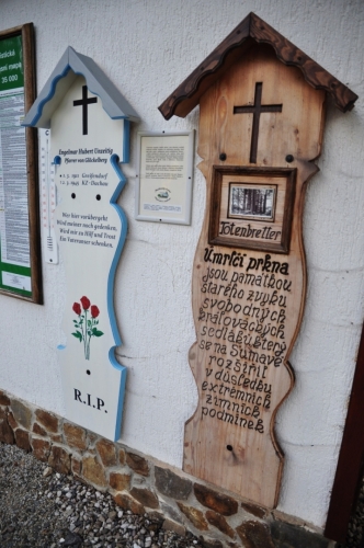 Umrlčí prkna byla součástí Šumavy.