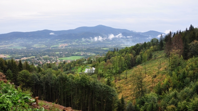 Panorama Beskyd.