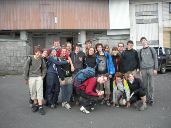 Groupenfoto na Pradědovi. 