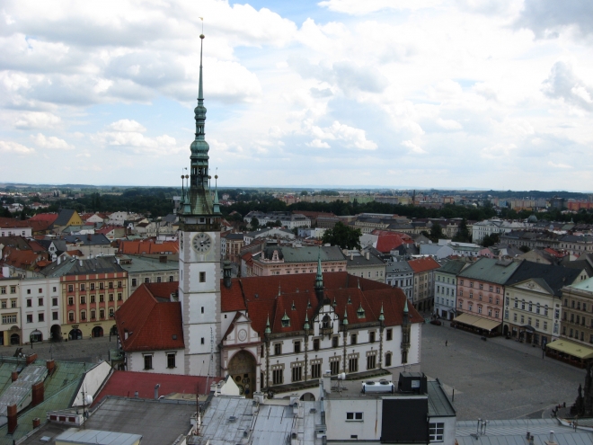 Olomouc je pěkná i z výšky.