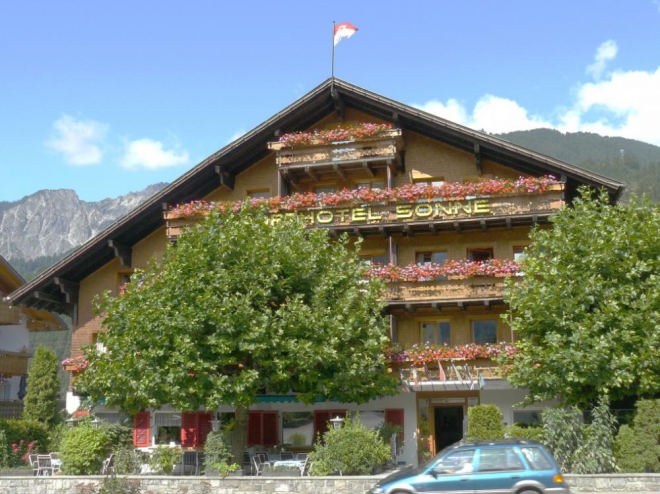 Sporthotel Sonne, kde jsme bydleli